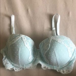 Victoria Secret 32DD light blue Dream Angels bra